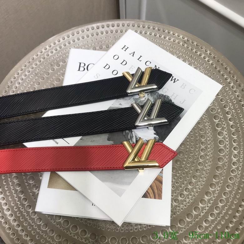 LV Belt 30mmX95-110cm 7D04